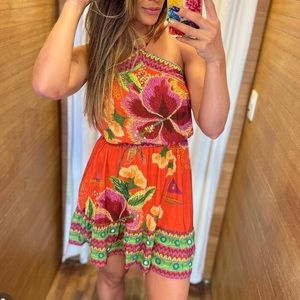 FARM Rio Short Dress Size L